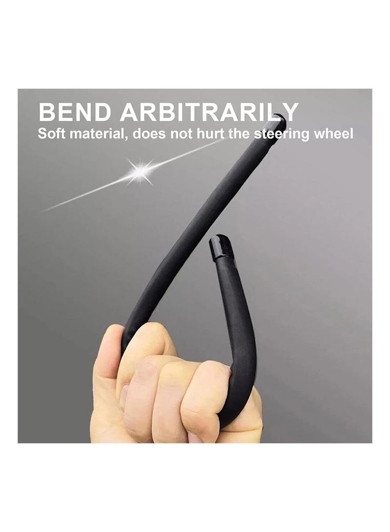 MVAQKLM  Adjustable Steering Wheel Booster, 360 Degrees Counter Weight Ring, Ergonomic Design, Flexible Shape Car Interior Accessory For Cars, Trucks, Tractors, And Heavy Vehicles - Image 5